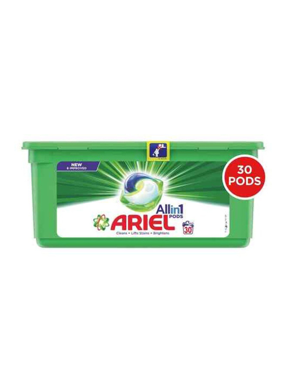 Ariel Regular All in 1 Liquid Detergent Capsules, 30 Pods