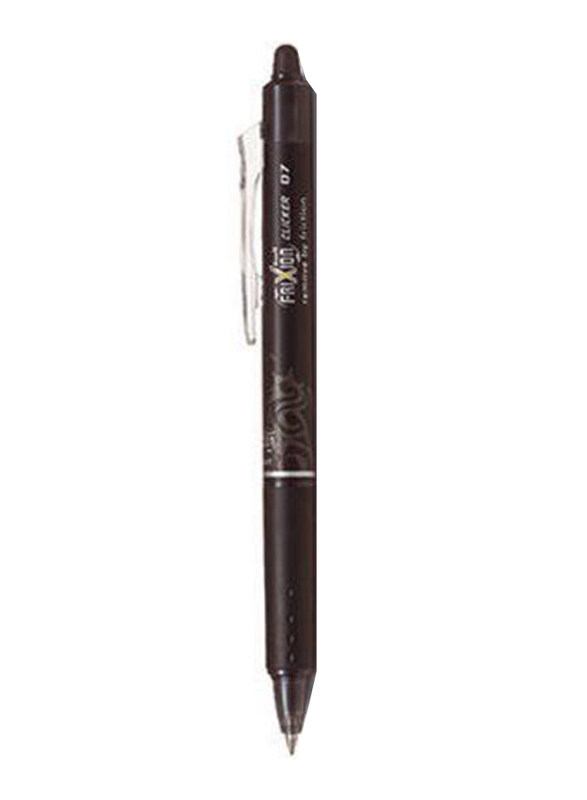 

Pilot Frixion Clicker Pen, BLRT-FR7, Black