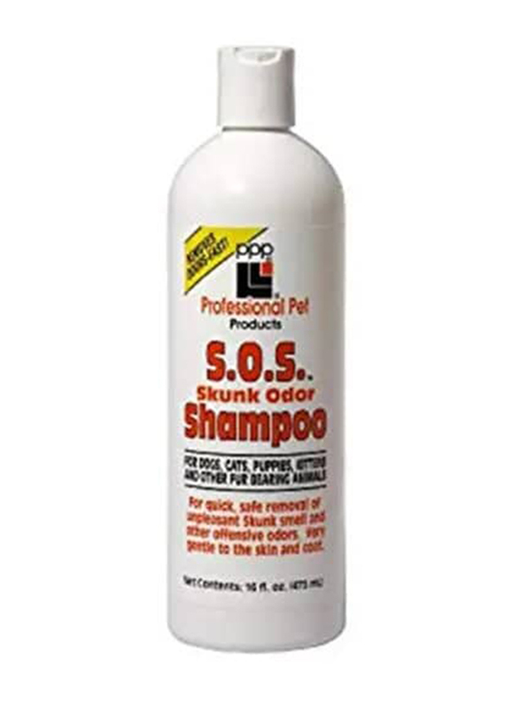 Ppp Dog Skunk Odor Shampoo, 16oz, White