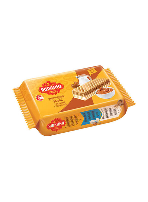 Yashkino Waffle with Boiled Condensed Milk, 200g