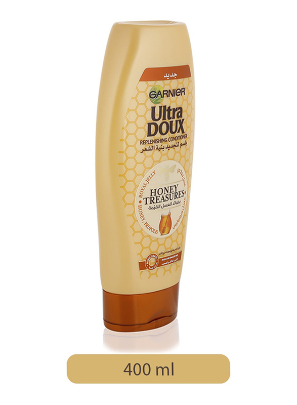Garnier Ultra Doux Honey Treasures Conditioner for All Hair Types, 400ml