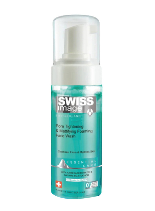 Swiss Image Essential Care Pore Tightening & Mattifying Foaming Face Wash, 150ml