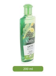 Vatika Natural Cactus Hair Fall Control Enriched Oil for Damaged Hair, 200ml