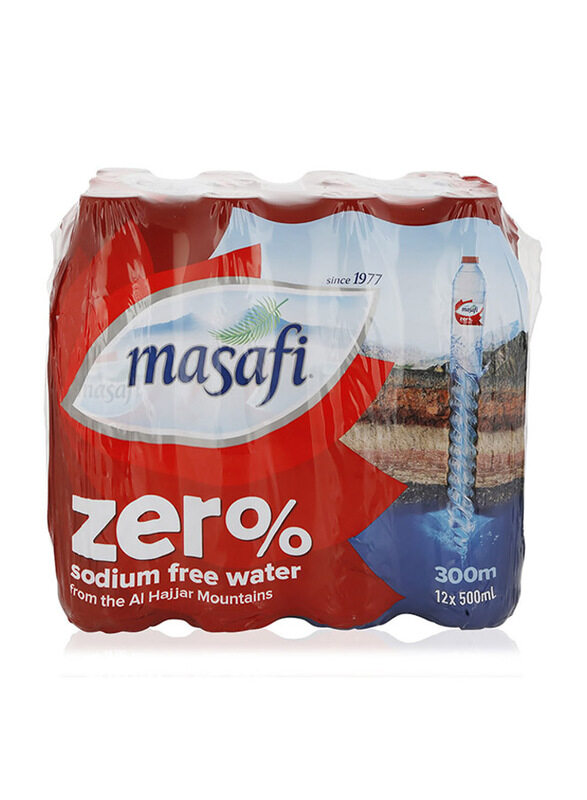 

Masafi Zero Sodium Free Water - 12 x 500ml