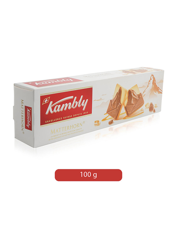 Kambly Dipped In Chocolate Nougat Biscuit, 100g