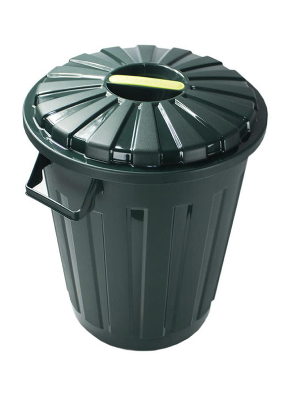 Codil Waste Basket, 30 Liters, 6 Pieces, Green