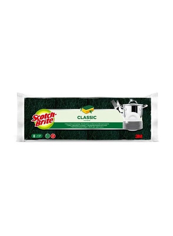 

3M Scotch-Brite Classic Nail Saver Scouring Pads Set, 11 Pieces