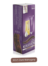Wella Koleston Color Cream Semi-Kit, 304/5 Dark Mahogany, 100ml