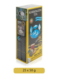 Alghazaleen Super Ceylon Earl Grey Tea, 25 Tea Bags x 2g