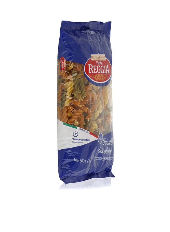 

Reggia Pasta Fusilli Tricolore 65, 500g