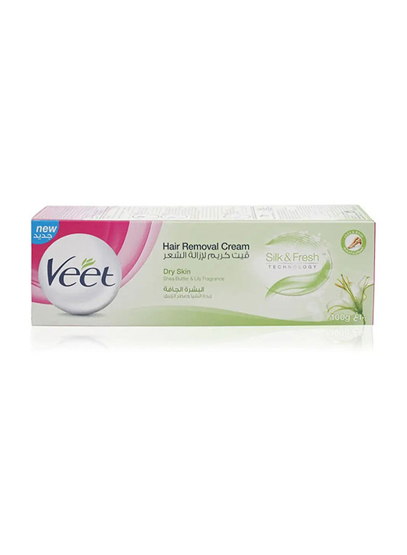 Veet Hair Removal Cream for Dry Skin - 2 x 100g