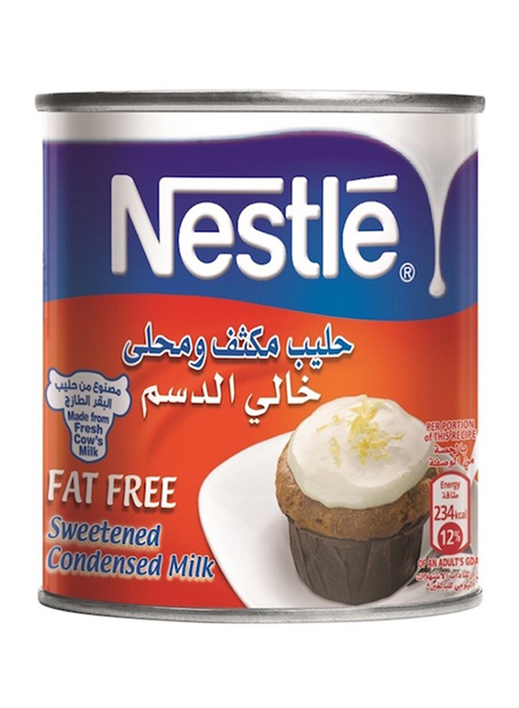 Nestle Fat Free Sweetened Creamy Condensed Milk, 405g