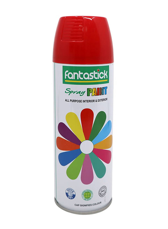 Fantastick Spray Paint Acrylic, 400ml, Red