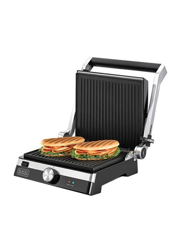 

Black+Decker Family Health Grill, 2000W, CG2000-B5, Black/Silver