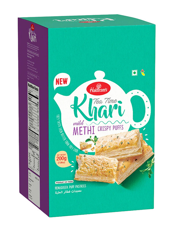 

Haldirams Tea Time Methi Khari, 200g
