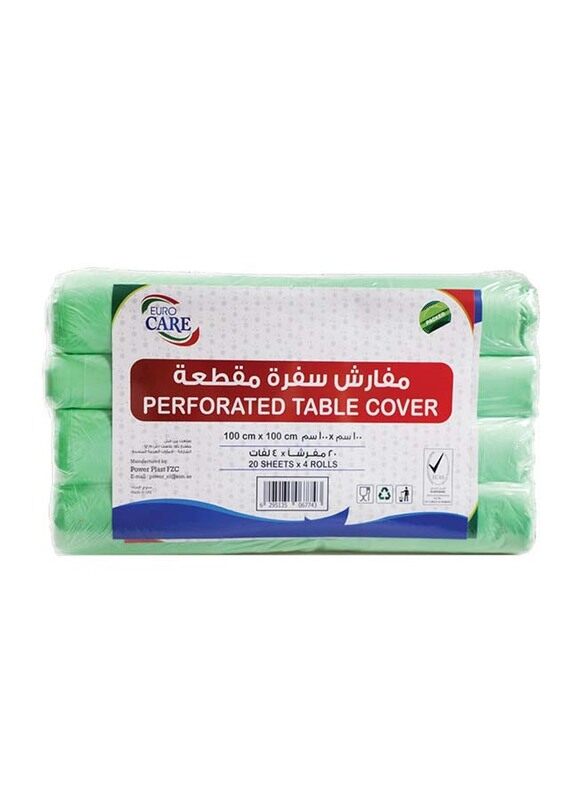 

Euro Care Color Sufra Assorted - 4x20 Sheets
