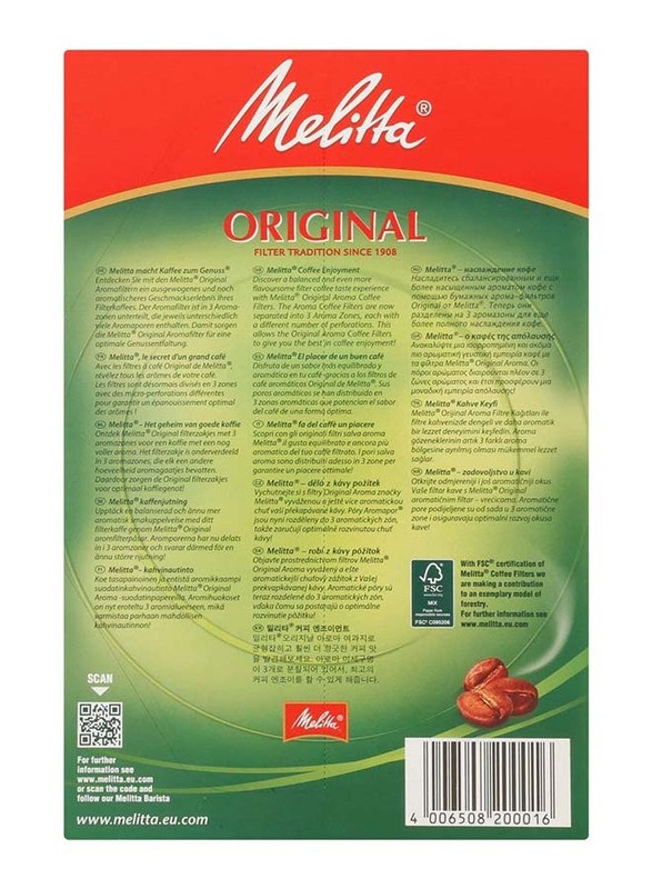 Melitta 1 X 4 Coffee Filter Bags, 40 Filter Bags