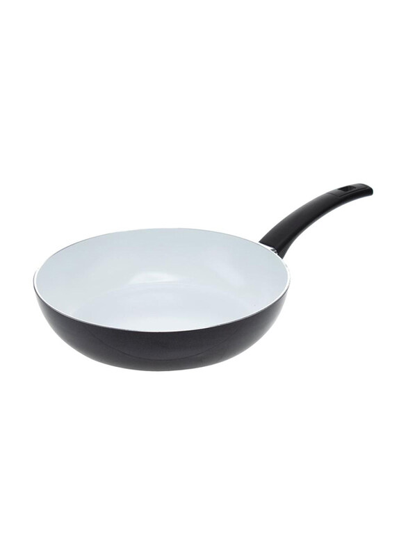 

Lumenflon 18cm Blanca Ceramic Deep Frypan, Multicolour