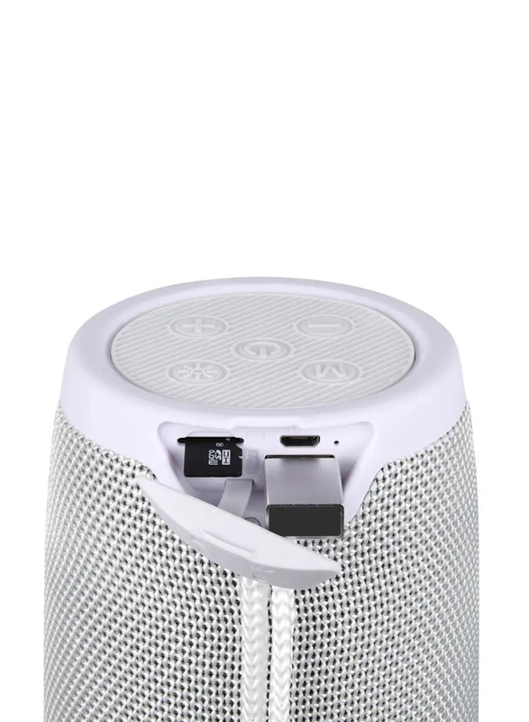 Zoook 20 Watts Bluetooth Speaker, White