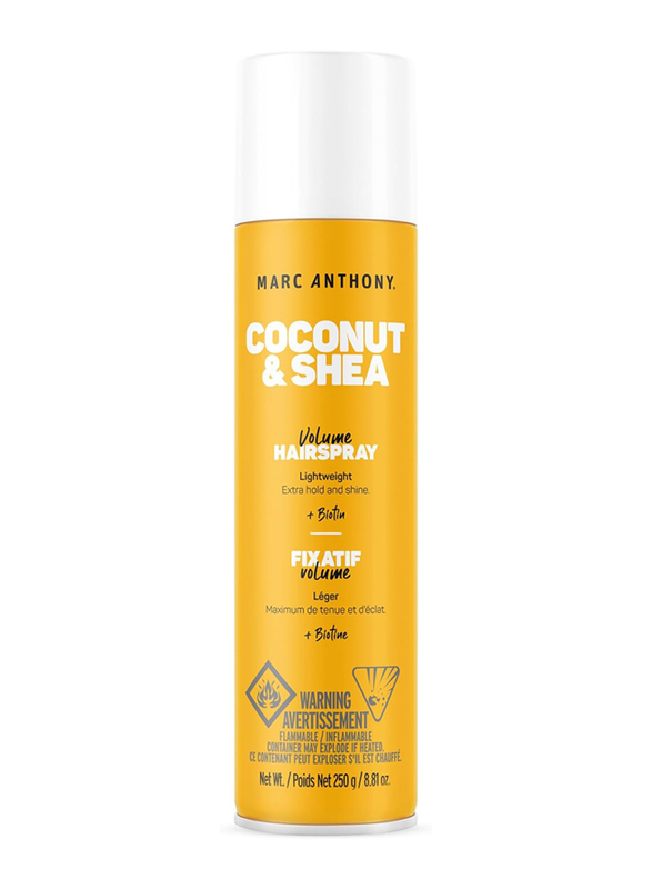 

Marc Anthony Coconut Oil & Shea Butter Hair Spray, 260ml