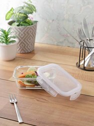 Lock & lock Rectangle Container, 380ml, LLG422, Clear