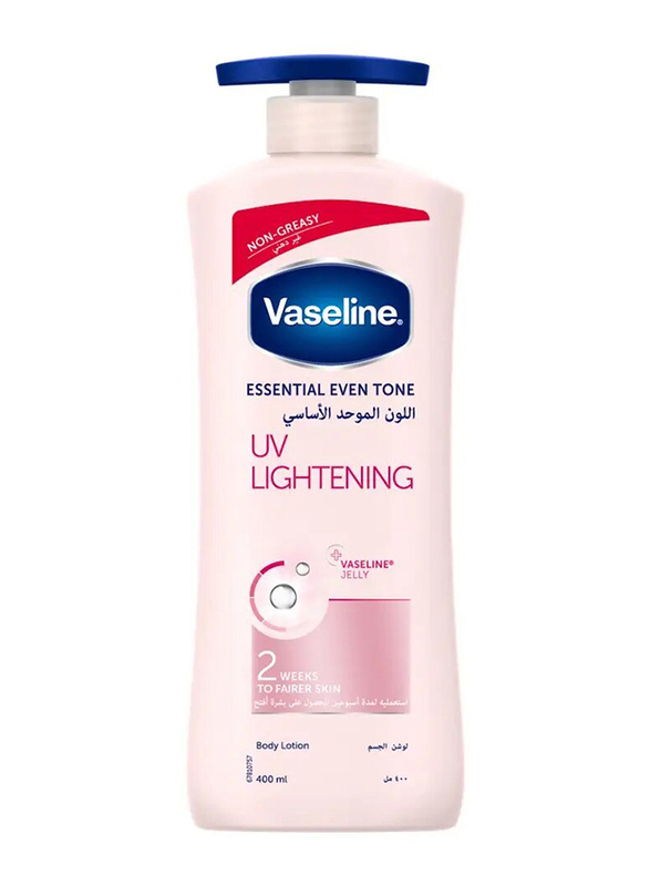 Vaseline Essential Even Tone UV Lightening Body Lotion - 400 ml