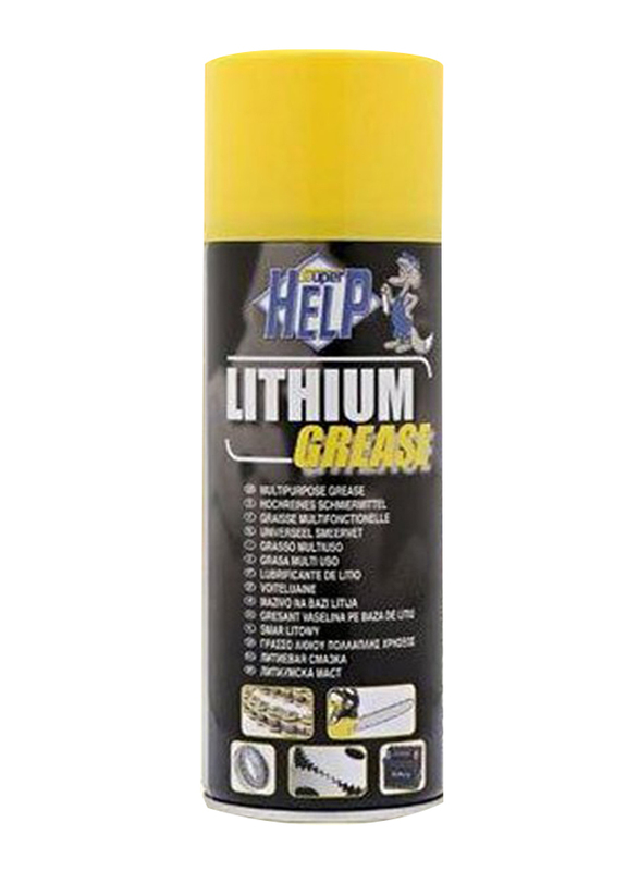 Super Help 400ml Lithium Grease, Black