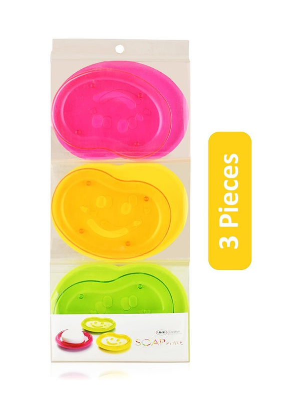 Blor Double Layer Soap Plate, Multicolour