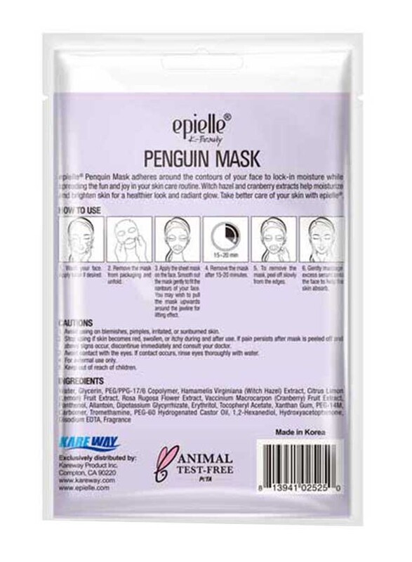 Epielle Penguin Character Mask, 1 Mask