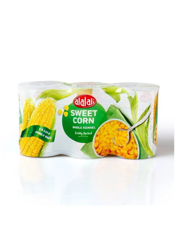 Al Alali Whole Kernel Sweet Corn - 3 x 425 g