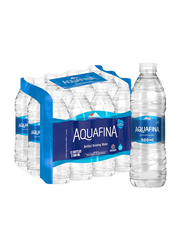 Aquafina Bottled Drinking Water, 12 Pieces x 500ml