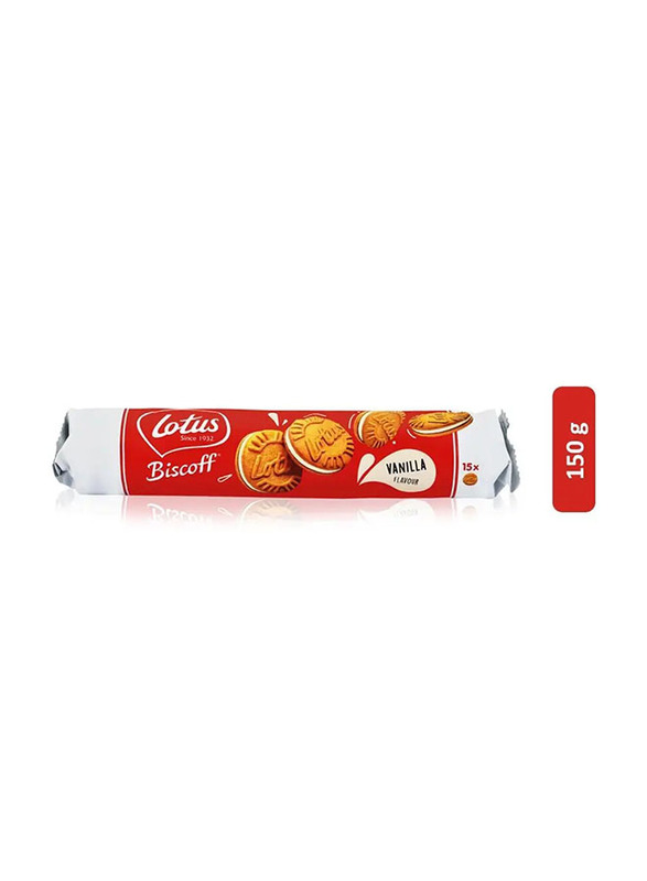 Lotus Biscoff Vanilla Flavor Cream Biscuits G Dubaistore Com Dubai