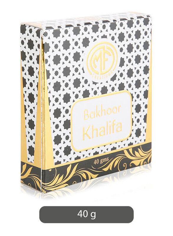 

Al Mysoor Creation Bakhoor Khalifa, 40g, Black