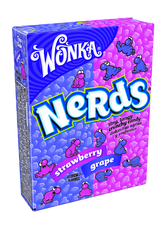 Wonka Nerds Strawberry & Grape Candy, 47g