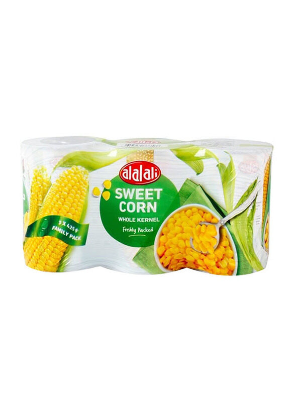 

Al Alali Whole Kernel Sweet Corn - 3 x 425 g