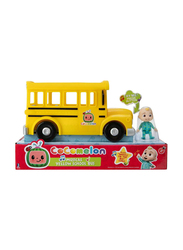 Cocomelon Musical Yellow School Bus with JJ Figure Set, Ages 2+