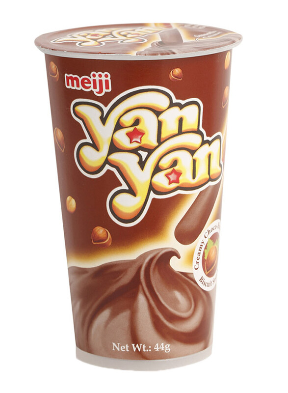 

Meiji Yan Yan Creamy Choco Hazelnut Dip Biscuit Snack - 44g