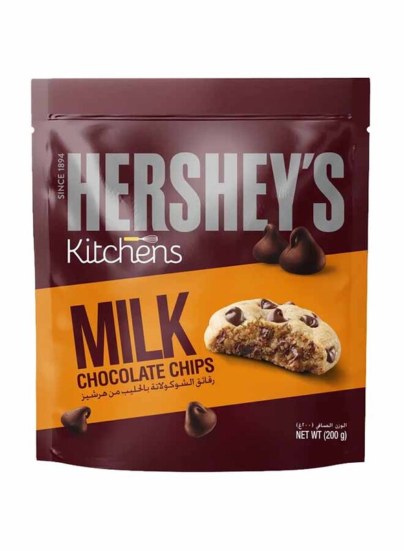 

Hersheys Kitchens Milk Chocolate Chips, 200g