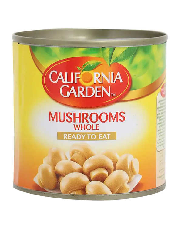 California Garden Whole Mushrooms, 184g