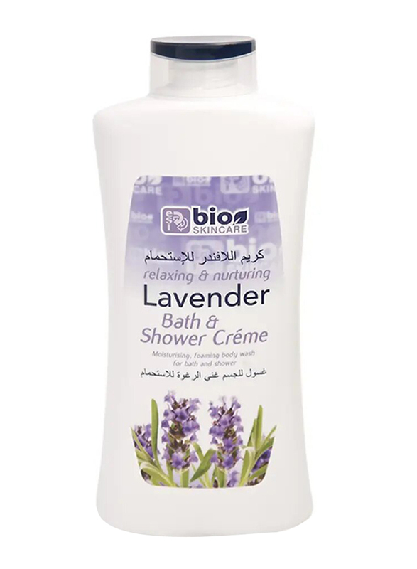 BIO Skincare Lavender Bath & Shower Creme, 750ml