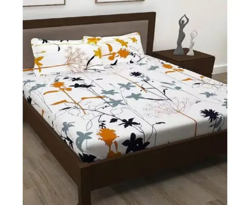 Goodnight Double Bedsheet with 2 Pillow Case