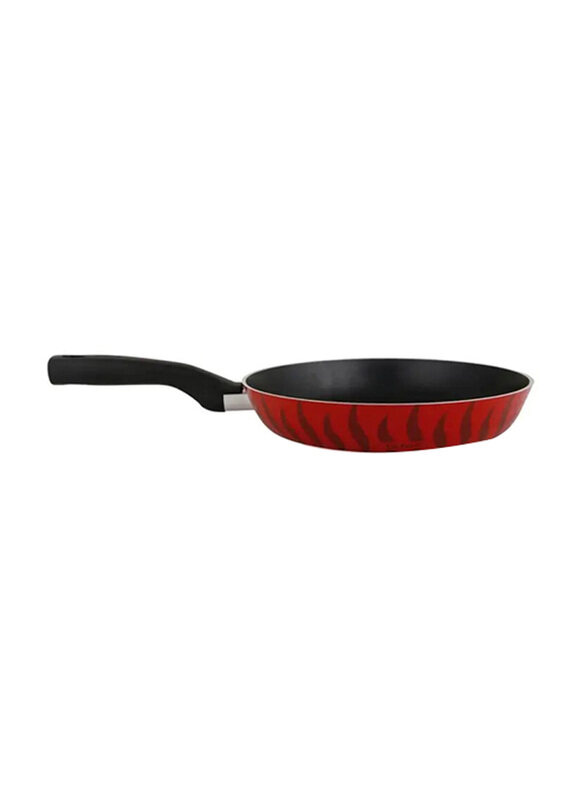 

Tefal Tempo Flame Fry Pan, 26cm, Red/Black