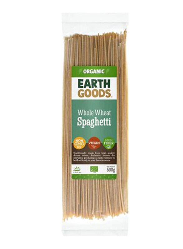 

Earth Goods Organic Whole Wheat Spaghetti, 500g