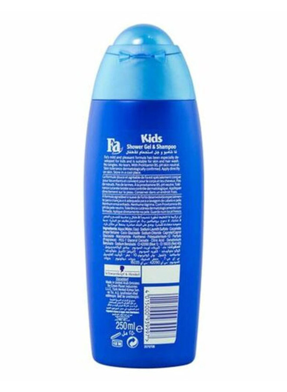 Fa Wild Ocean Scent Shower Gel & Shampoo for Kids, 250ml