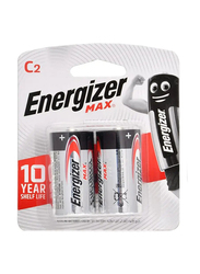 Energizer Max C Alkaline Batteries - 2 Pieces
