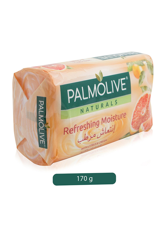 Palmolive Naturals Refreshing with Citrus & Cream Soap Bar, 170g