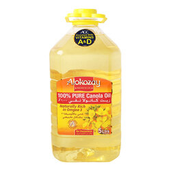 Alokozay Pure Canola Oil, 5 Liters