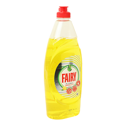 Fairy Platinum Quick Wash Lemon Dishwash Liquid, 625ml