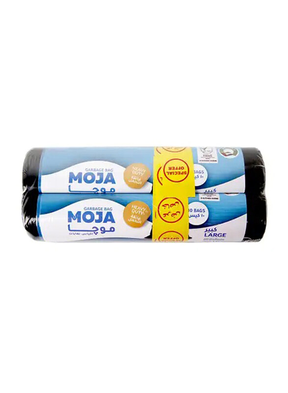 

Moja Large Garbage Bag, 2 x 10 Bags