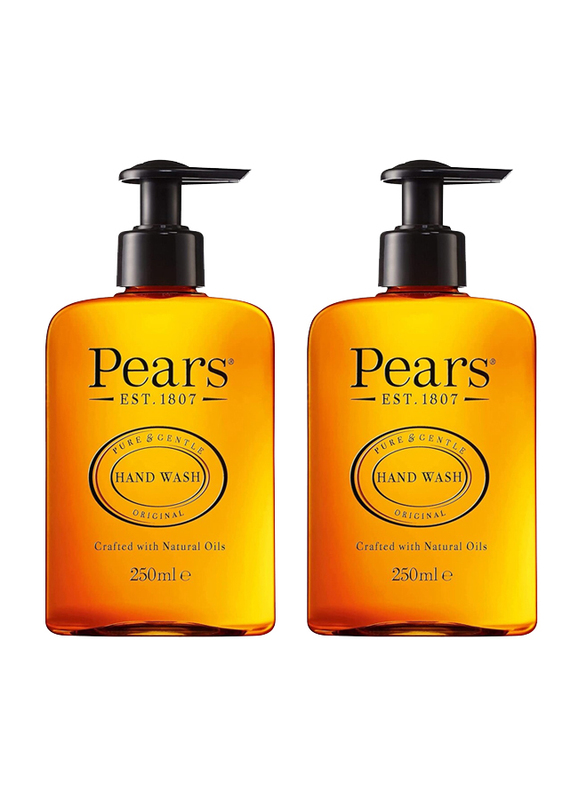 Pears Pure & Gentle Hand Wash, 2 x 250ml